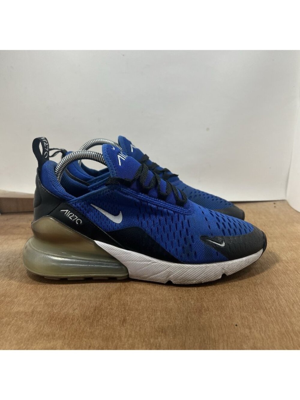 Nike Air Max 270 Blue Metallic Stars DD9855-400 Womens Size 8